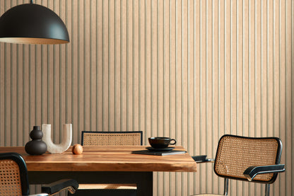 A.S. Création Tapete 50 Jahre 786651 Holzoptik Wandtapete beige glänzend