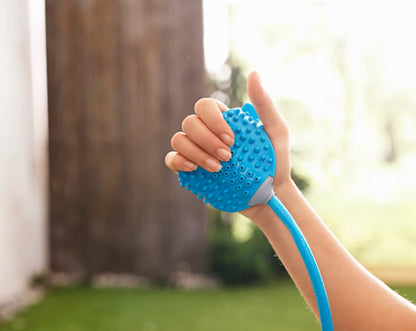 Hundedusche Duschkopf Bürste Haustier Shower Hunde Dusche Fellpflege Fellbürste