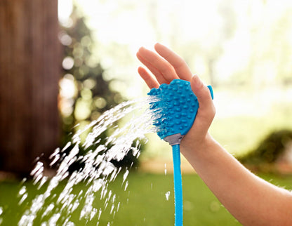 Hundedusche Duschkopf Bürste Haustier Shower Hunde Dusche Fellpflege Fellbürste