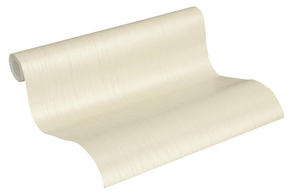 Unitapete Creme Vliestapete 808813 Wandtapete einfarbig A.S. Création Tapete