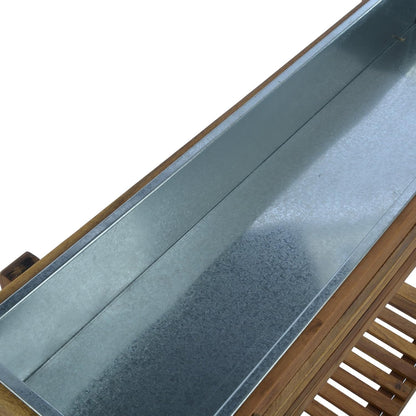 Hochbeet Pflanzkasten Pflanzbeet Kräuterbeet Blumenbeet Balkon Holzbeet Outdoor