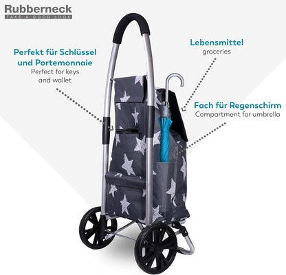 skanfriends Shopper Einkaufstrolley Einkaufswagen Trolley Einkaufstasche 52L