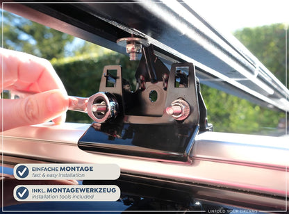 CampAir Auto Keder Vorzelt Markise Sonnensegel UV50+ PKW Van Bus Busse Vans