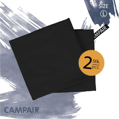 CampAir Mikrofaser Handtuch L Set 2 Stück Outdoor Sport Reisehandtuch 60x120cm