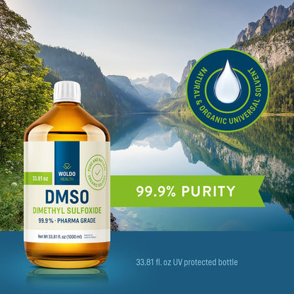 DMSO 1L Pharma Qualität 99,9% Dimethylsulfoxid pharmazeutische Reinheit