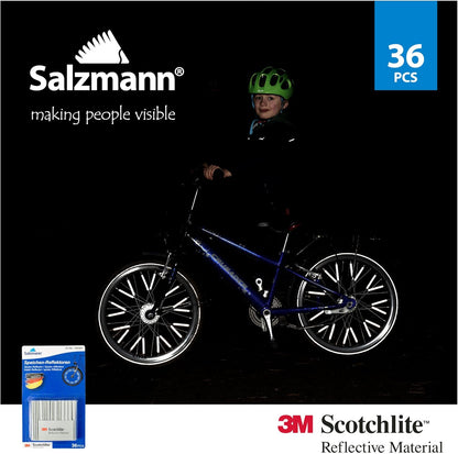 salzmann 3M Scotchlite  Speichenreflektoren - Verpackungseinheit: 36 Stück