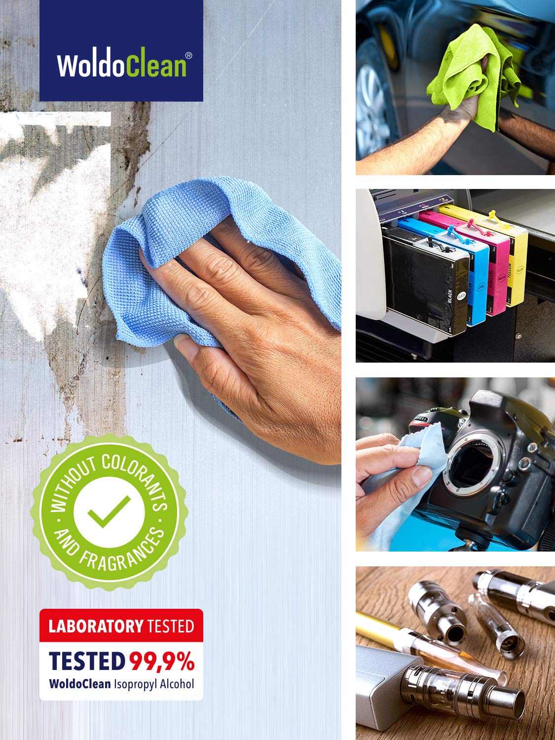 Isopropanol 99,9% Reinigungsalkohol 500ml Entfetter Alkohol Reiniger IPA