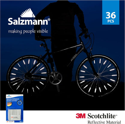 salzmann 3M Scotchlite  Speichenreflektoren - Verpackungseinheit: 36 Stück