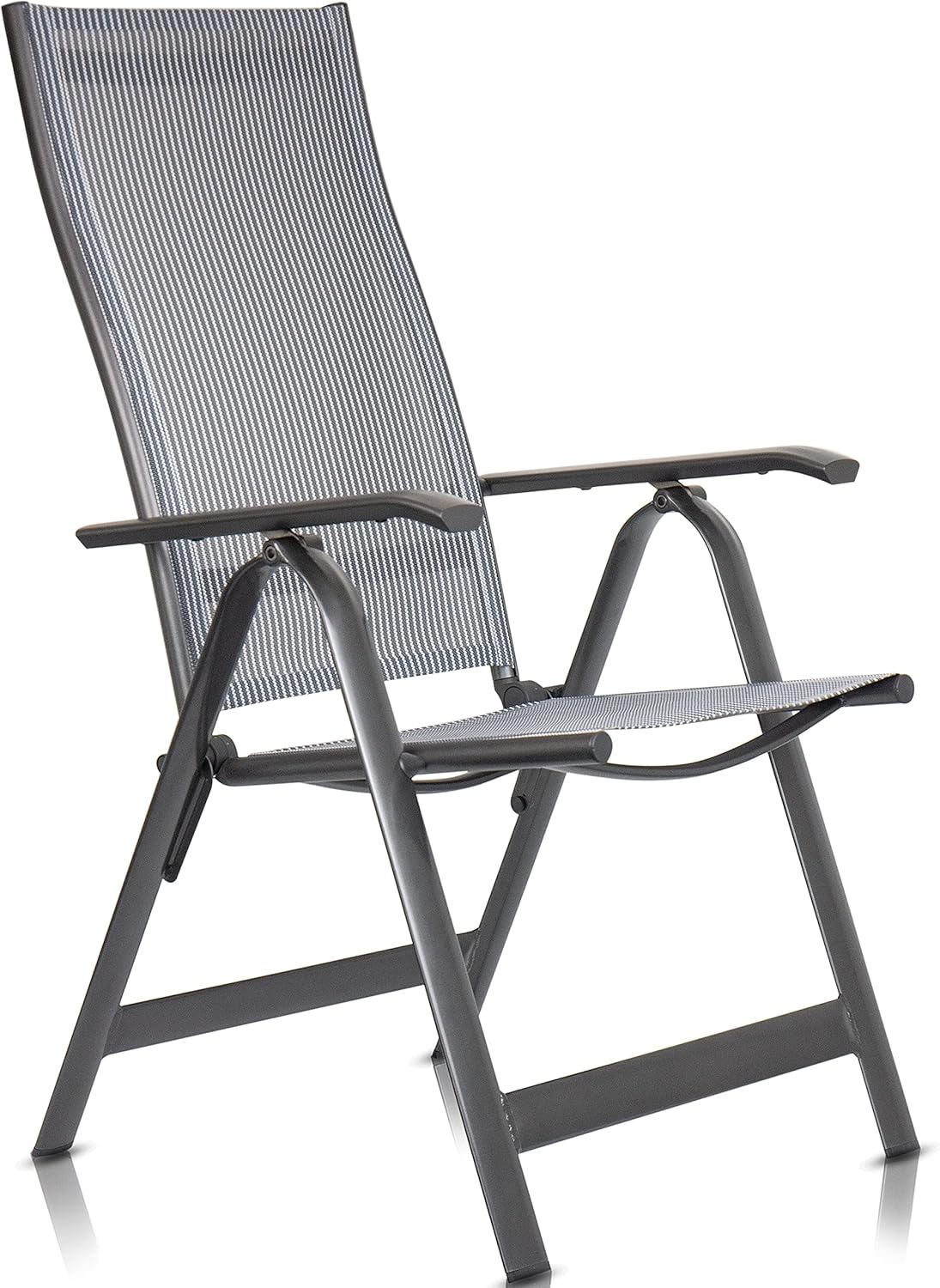 RUBBERNECK Alu Gartenstuhl Binz Stuhl Gartensessel Hochlehner Klappstuhl