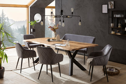 Esstisch Akazie 240x110 cm Esszimmertisch Küchentisch Tisch Holztisch