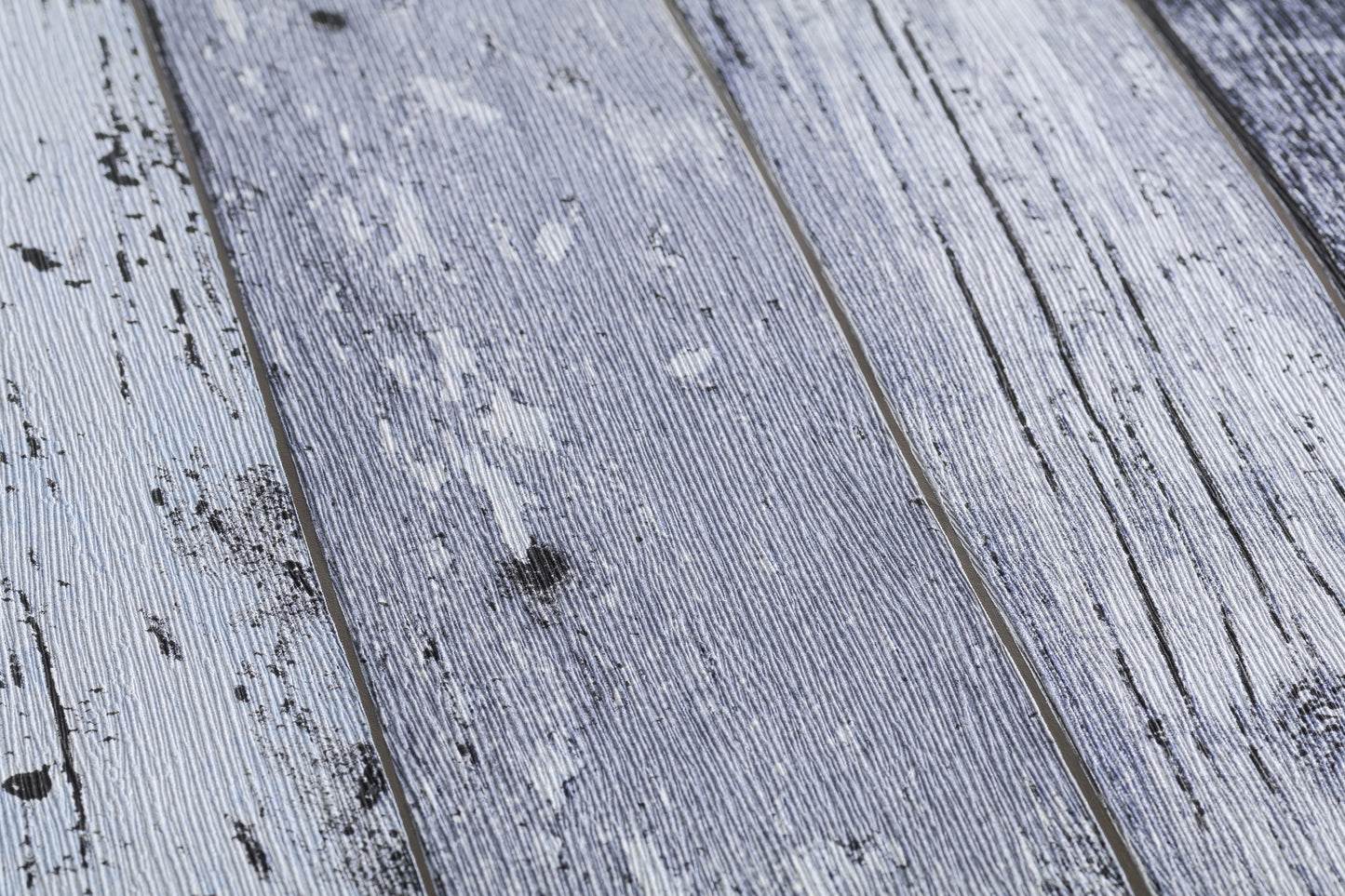 A.S. Création Holz Optik Vinyl Tapete Best of Wood`n Stone Blau Wandtapete