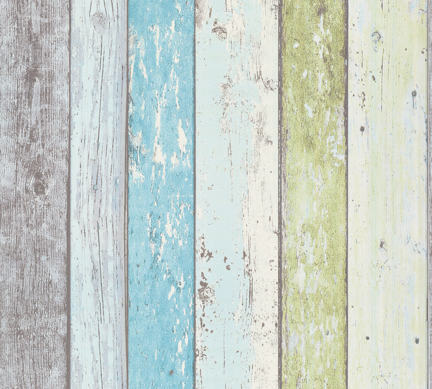 A.S. Création Holz Optik Vinyl Wand Tapete Best of Wood`n Stone Blau Streifen