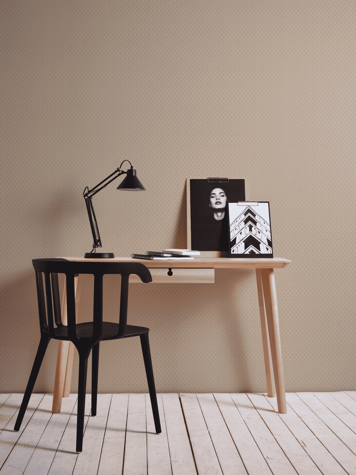 A.S. Création Unitapete Uni Beige 319086 Tapete Luxury wallpaper Wandtapete