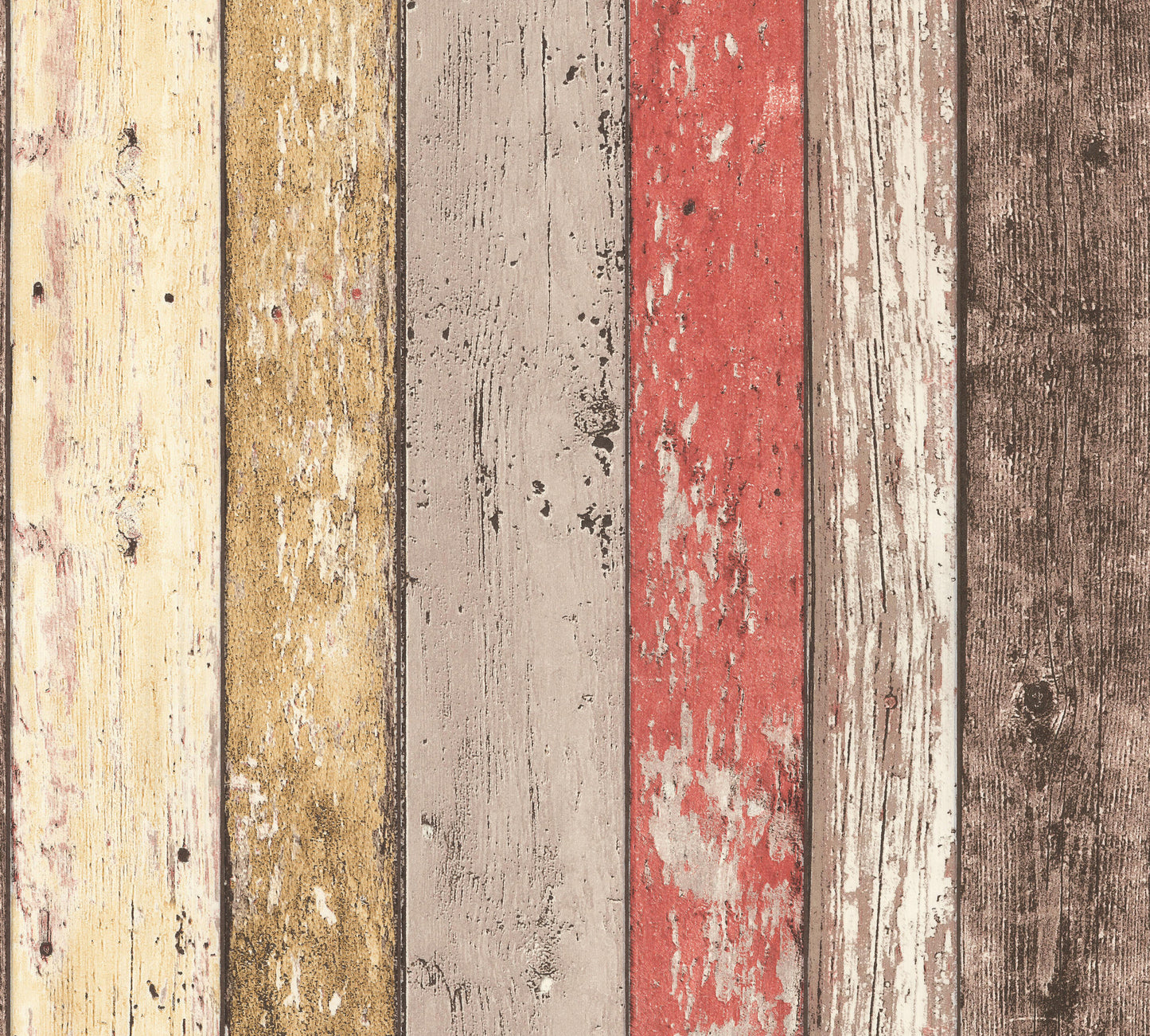 A.S. Création Holz Optik Vinyl Tapete Best of Wood`n Stone Braun Wandtapete