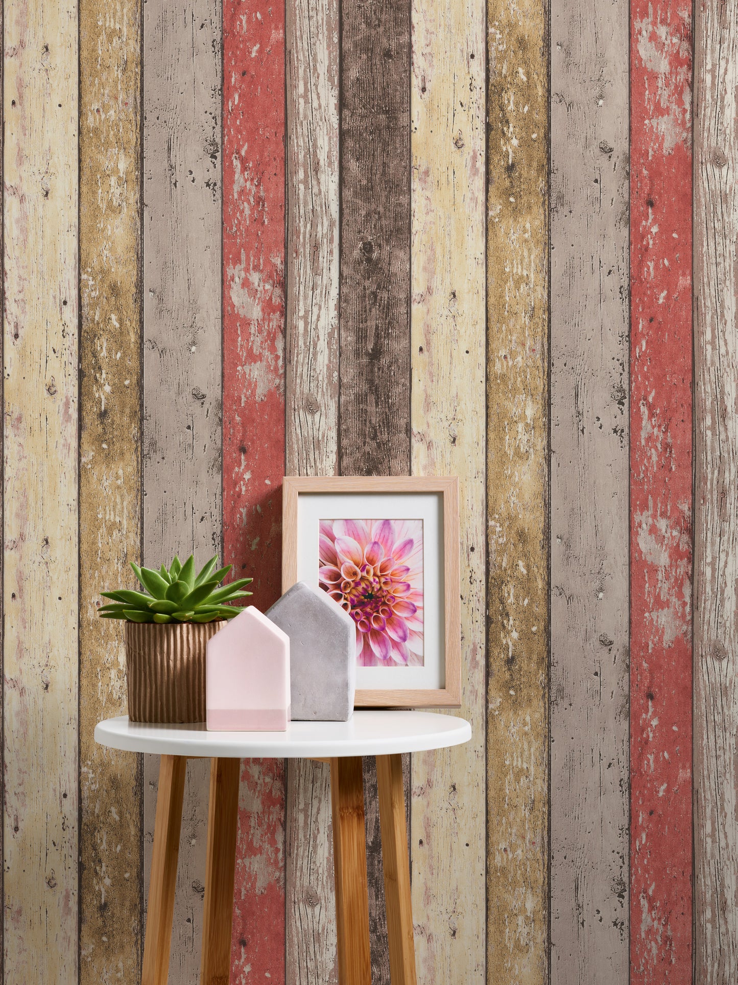A.S. Création Holz Optik Vinyl Tapete Best of Wood`n Stone Braun Wandtapete