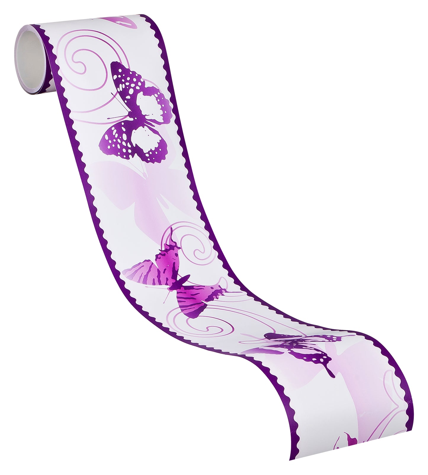 A.S. Création Schmetterlling Tapete Borte Bordüre Stick Ups Lila Tier Wandtapete