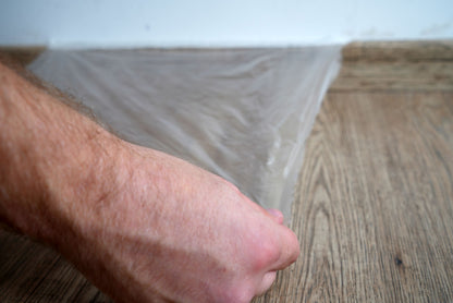 Kreppband 55 mm x 20 m + Abdeckfolie Malerkrepp Abklebeband Abdeckband Klebeband