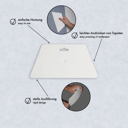 Tapetenandrückspachtel Andrückspachtel Tapezierspachtel Tapetenglätter 23 cm