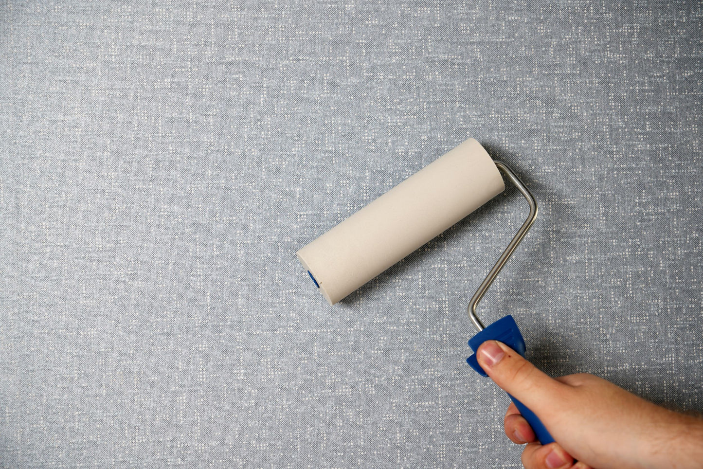 Andrückroller Tapetenroller Tapezierroller Tapezierrolle Anpresswalze 15 cm