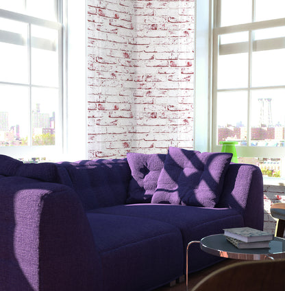 A.S. Création Stein Vinyl Tapete Best of Wood`n Stone 2nd Edition Rot Wandtapete