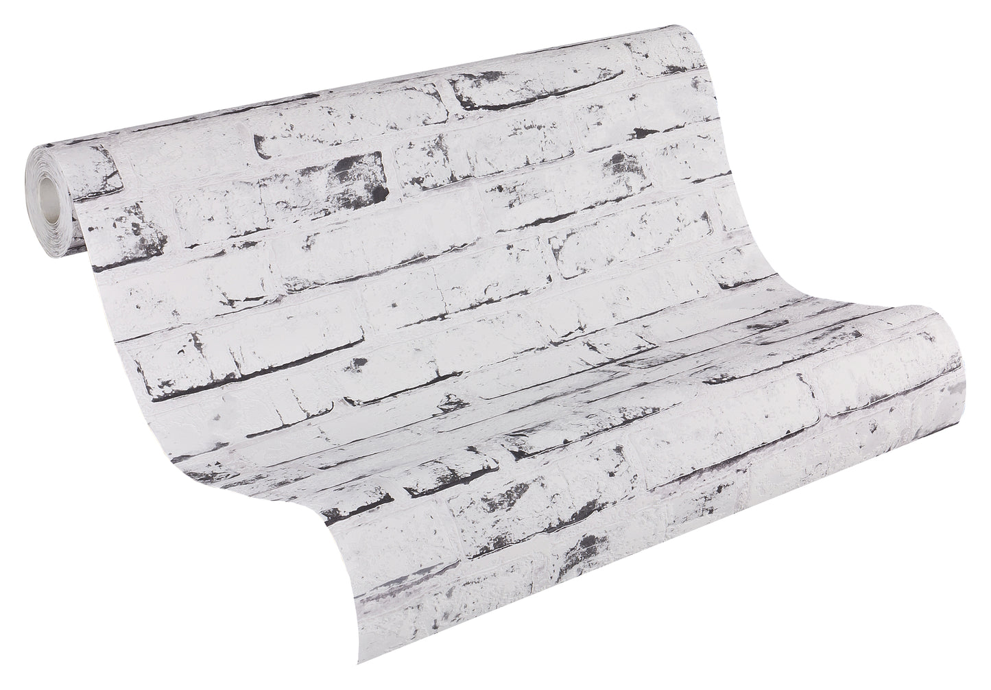 A.S. Création Vinyl Tapete Best of Wood`n Stone Steine Mauer Grau Wandtapete
