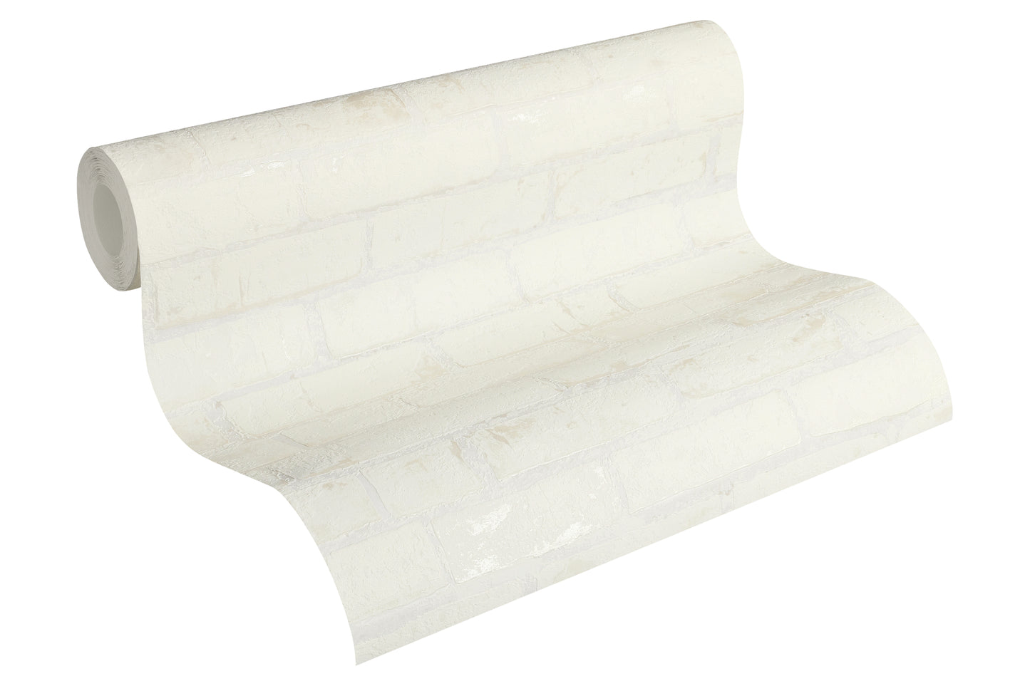 A.S. Création Stein  Vinyl Tapete Best of Wood`n Stone Weiß Wandtapete Design