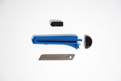 Cuttermesser Abbrechmesser mit 18 mm Klingen Teppich Messer Paketmesser