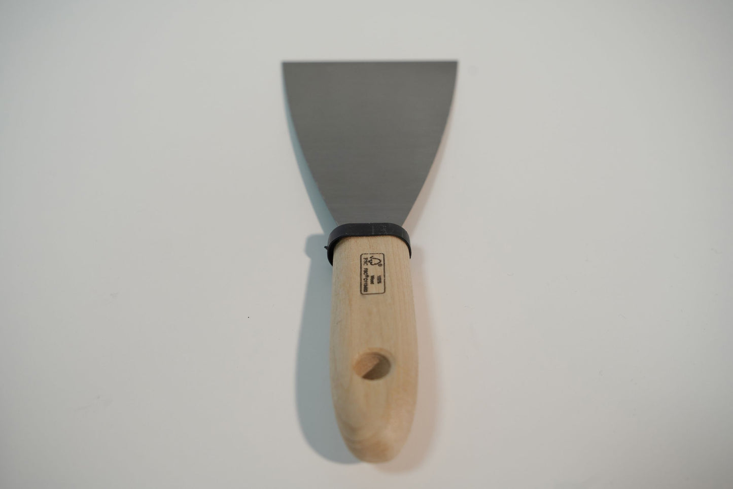 Malerspachtel 80 mm Spachtel Gipsspachtel Holzgriff Stahlblatt