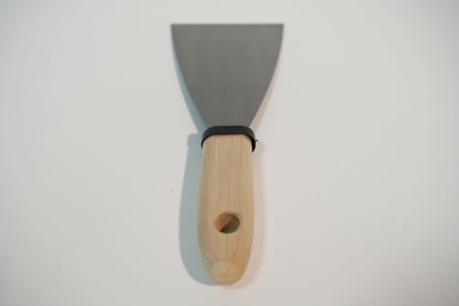 Malerspachtel 80 mm Spachtel Gipsspachtel Holzgriff Stahlblatt