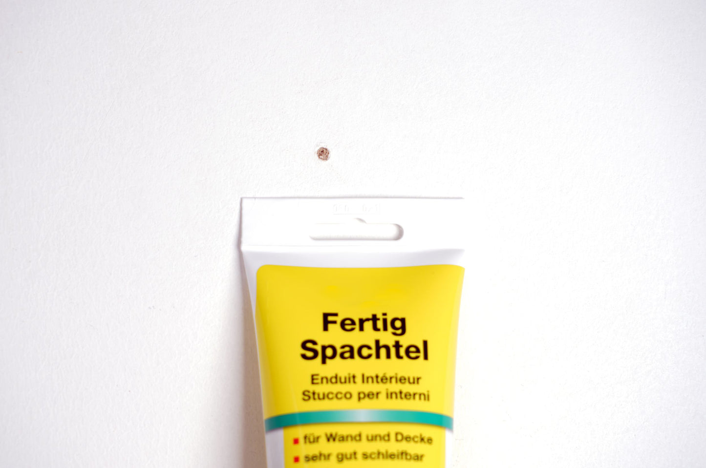 Fertigspachtel Spachtelmasse 400g Spachtel Weiß Malerspachtel Tubenspachtel