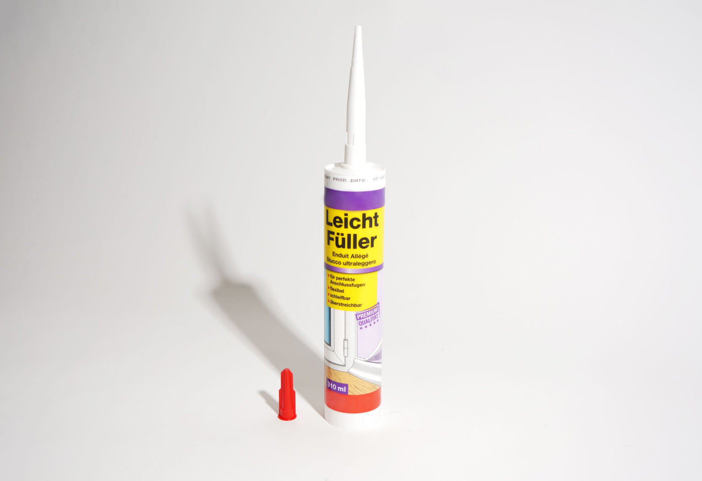 Leichtfüller 310 ml Fertigspachtel Fertigspachtelmasse Fugen Risse Verspachteln