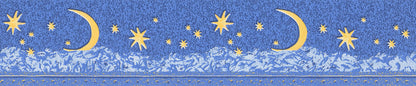 A.S. Création mit Sternen Blau 911612 Wandtapete Papier Rolle Borte Bordüre