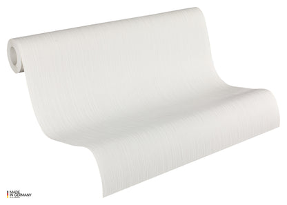 A.S. Création Designertapete Weiß Vliestapete 913050 Wandtapete Unitapete