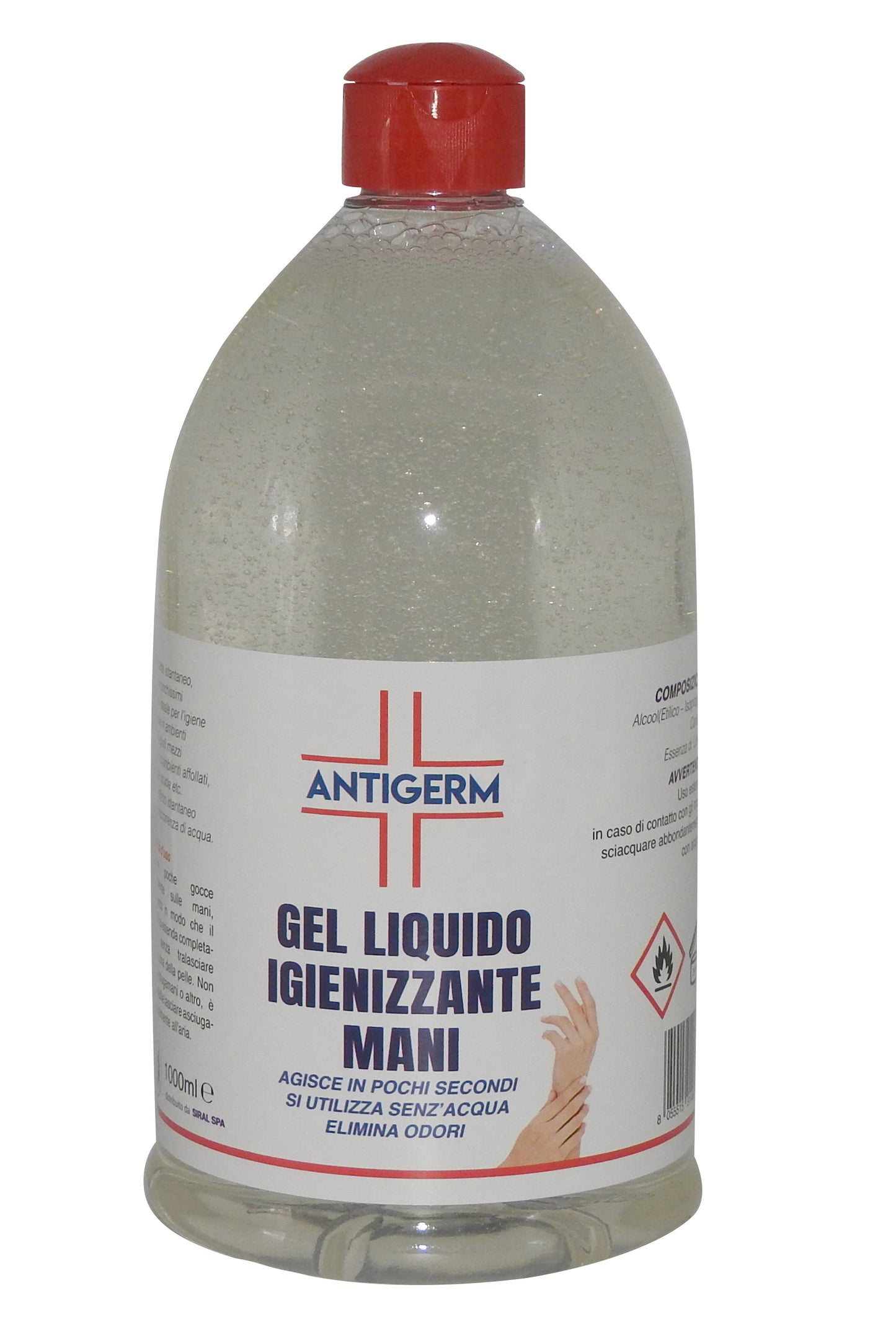 Desinfektion Handgel 1000ml Alkohol 62-66% Handdesinfektion Hygienegel Hände Gel