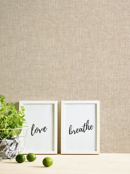 A.S. Création Unitapete Braun Papiertapete 915061 Wandtapete Tapete