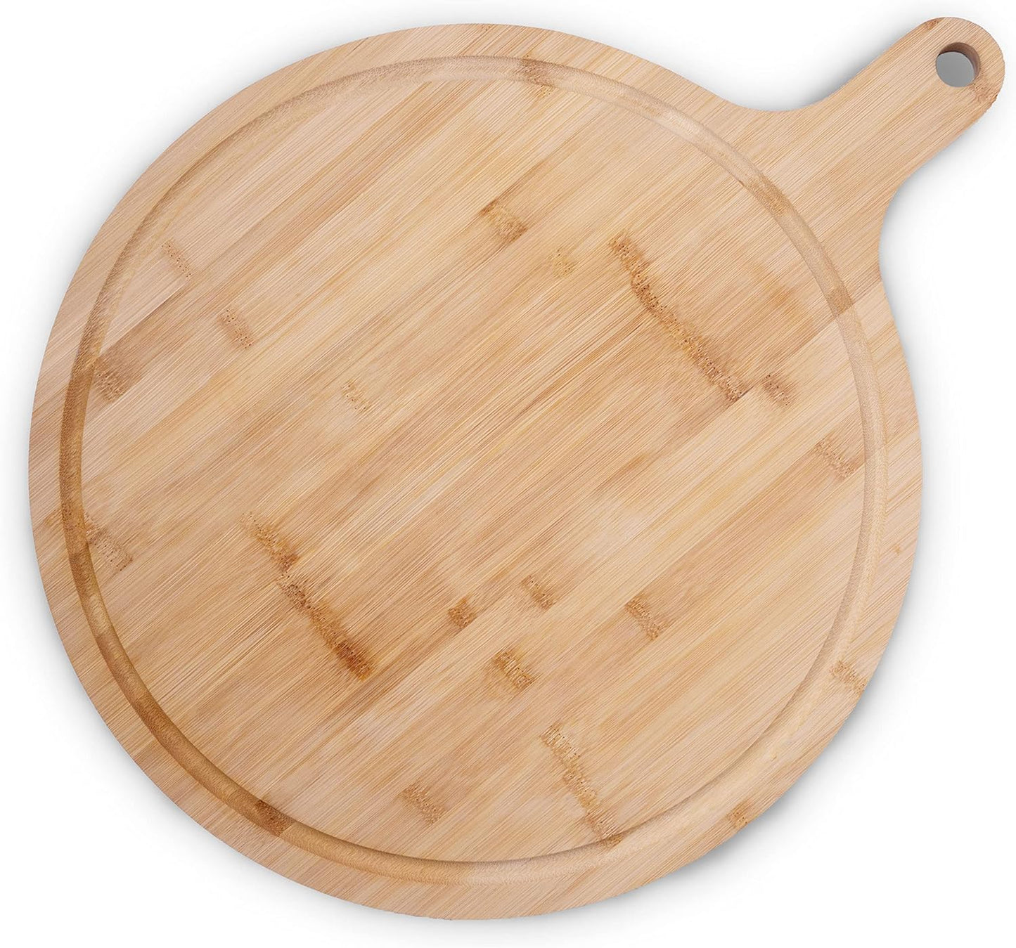 RUBBERNECK Bambus Pizzateller 40x30 cm umweltfreundlich langlebig Größe S