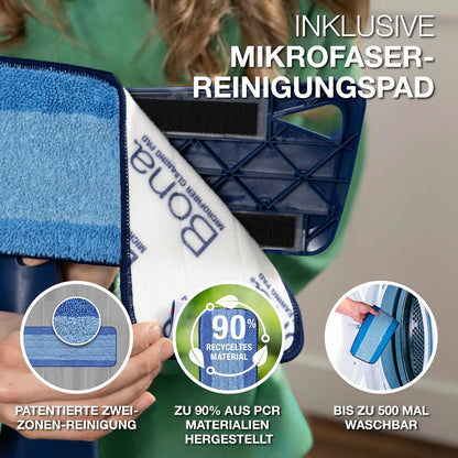 Bona Premium Sprüh Mop Hartböden Komplett Bodenwischer Sprühwischer Wischmop