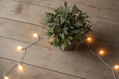 100er LED Lichterkette mit Timer Innen Außen Biergarten Party Garten bunt IP44