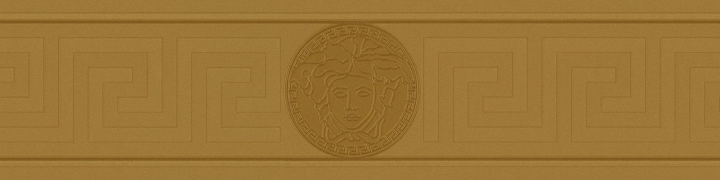 Versace Home Barock Bordüre Gold 935222 Borte Luxus Vlies Designer Tapete Design
