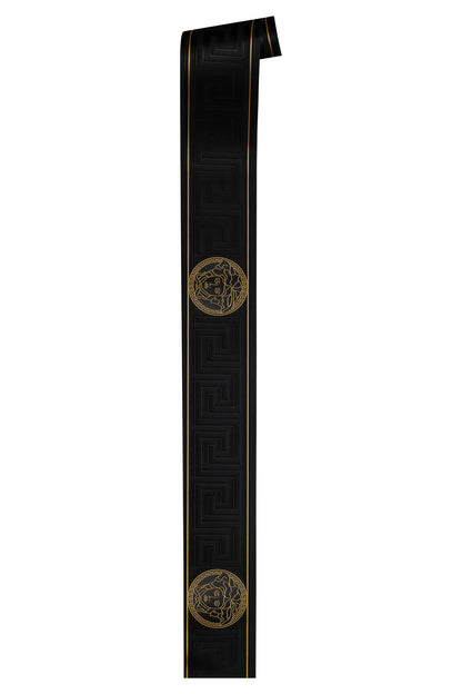 Versace Home Barock Bordüre Schwarz Gold 935224 Borte Luxus Designer Tapete