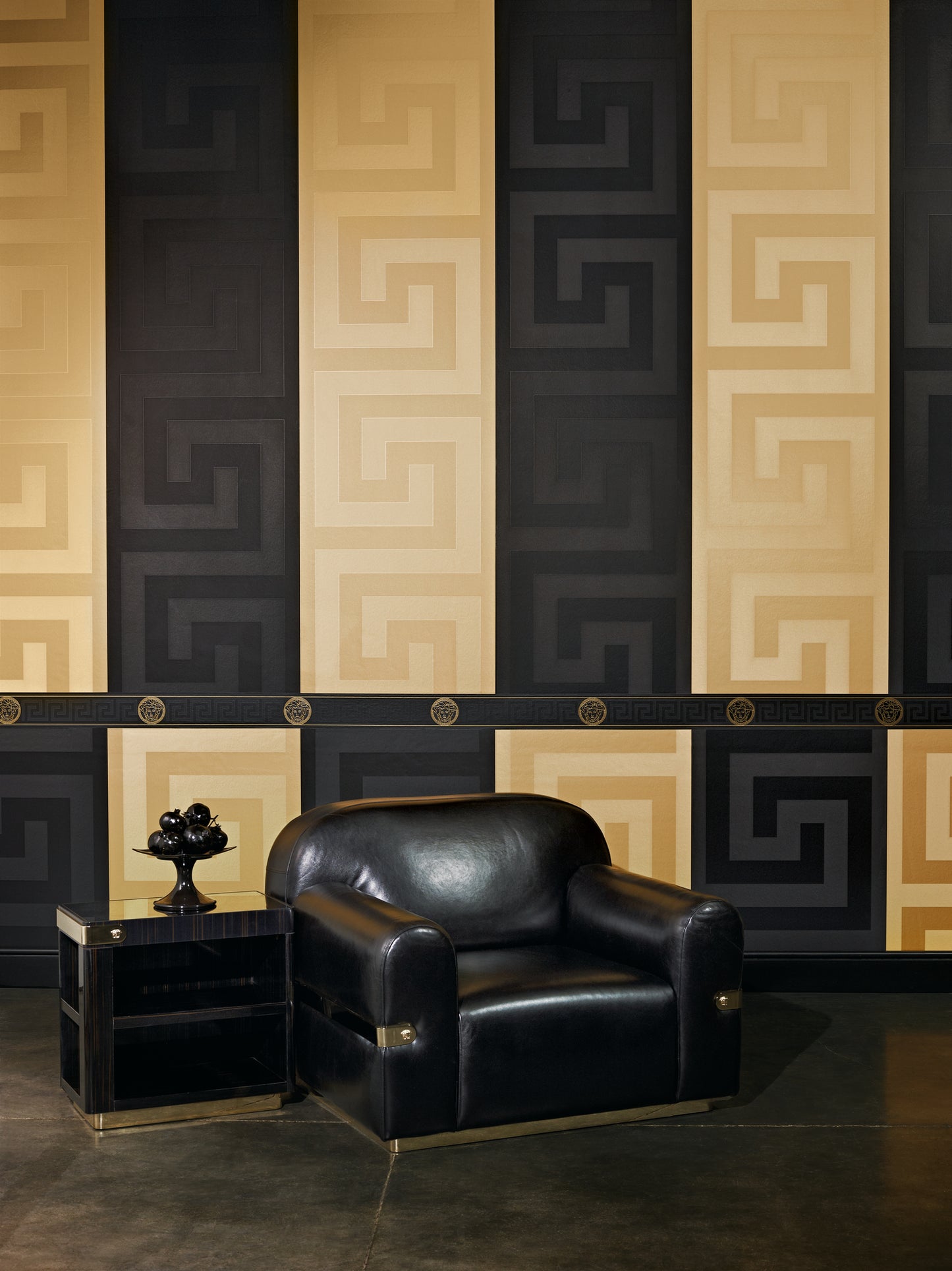 Versace Home Unitapete Gold 935232 Luxus Vlies Designertapete Tapete Design