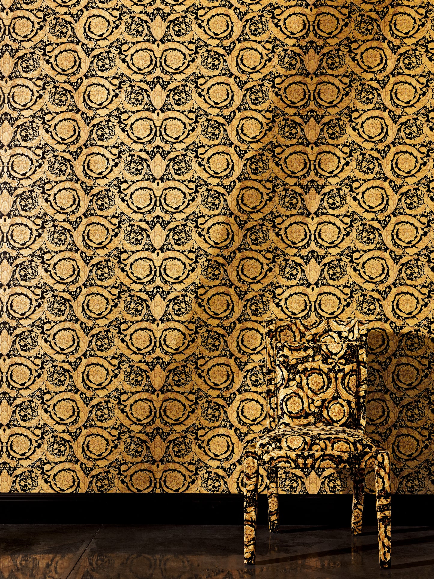Versace Home Designtapete Gold 935834 Luxus Vlies Designertapete Tapete Design