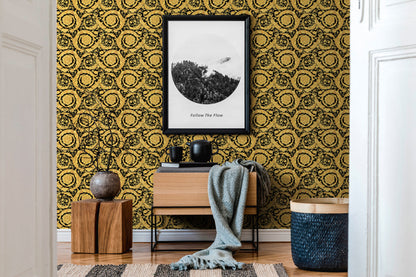 Versace Home Designtapete Gold 935834 Luxus Vlies Designertapete Tapete Design