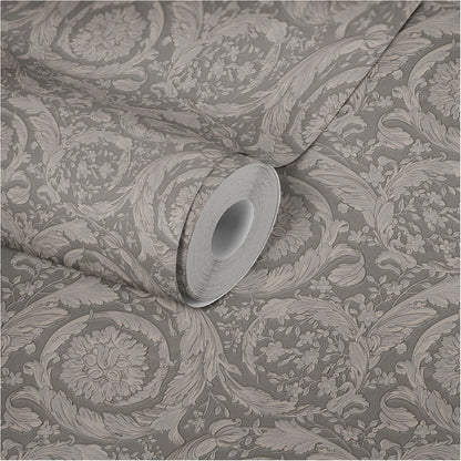Versace Home Designtapete Silber 935836 Luxus Vlies Designertapete Tapete Design