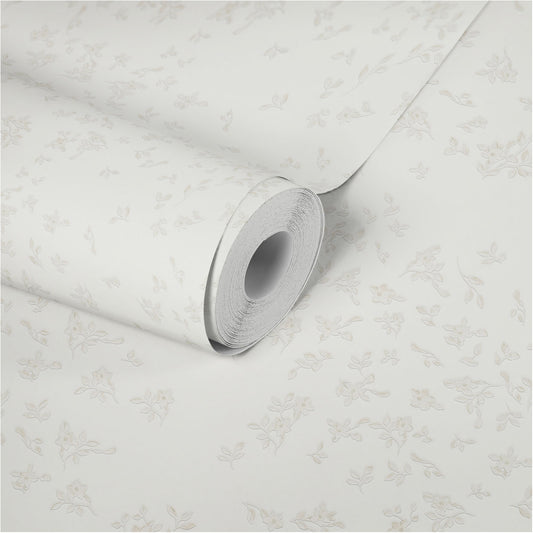Versace Home Blumentapete Creme 935852 Luxus Vlies Designertapete Tapete Design