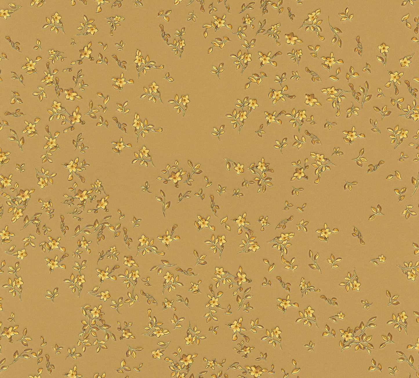 Versace Home Blumentapete Gold 935853 Luxus Vlies Designertapete Tapete Design
