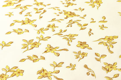 Versace Home Blumentapete Gold 935855 Luxus Vlies Designertapete Tapete Design