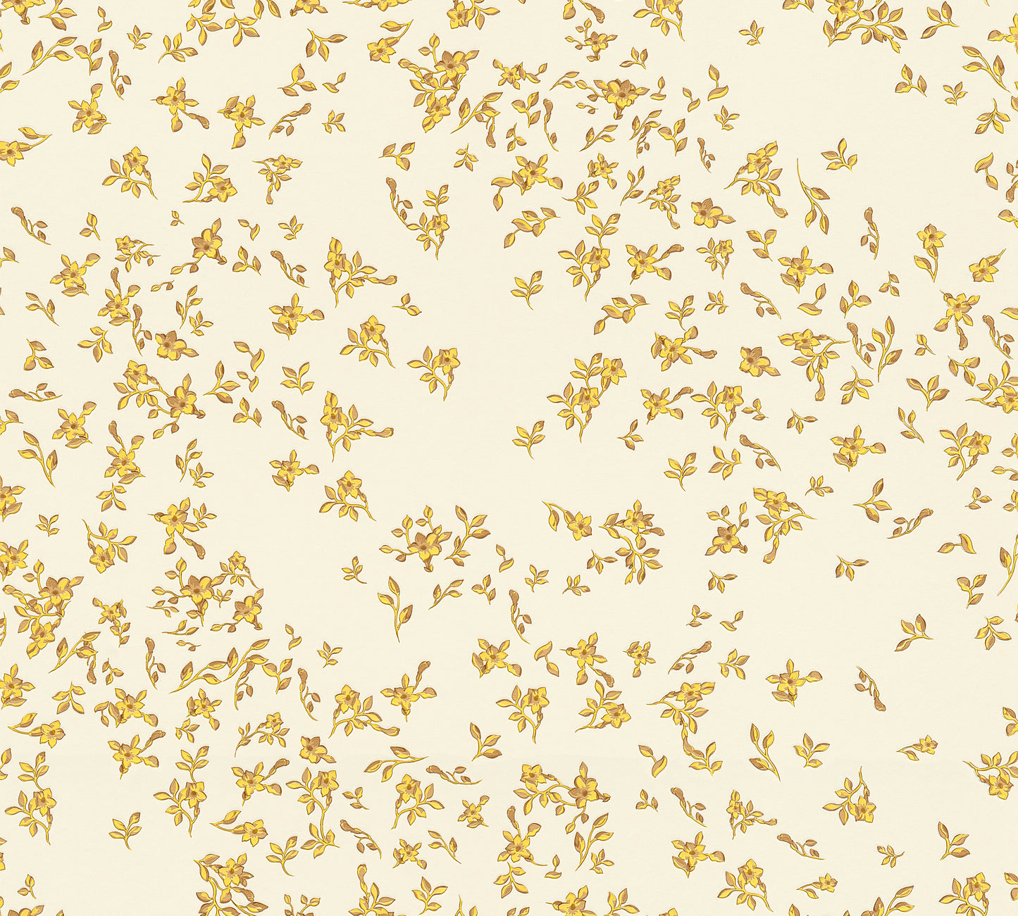 Versace Home Blumentapete Gold 935855 Luxus Vlies Designertapete Tapete Design