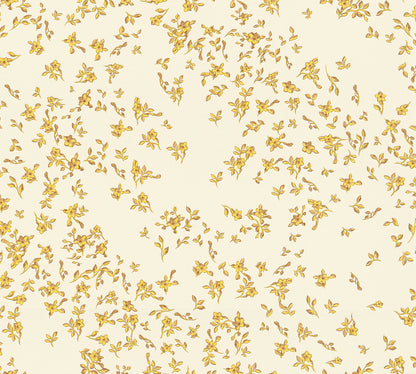 Versace Home Blumentapete Gold 935855 Luxus Vlies Designertapete Tapete Design