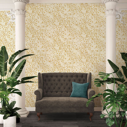 Versace Home Blumentapete Gold 935855 Luxus Vlies Designertapete Tapete Design